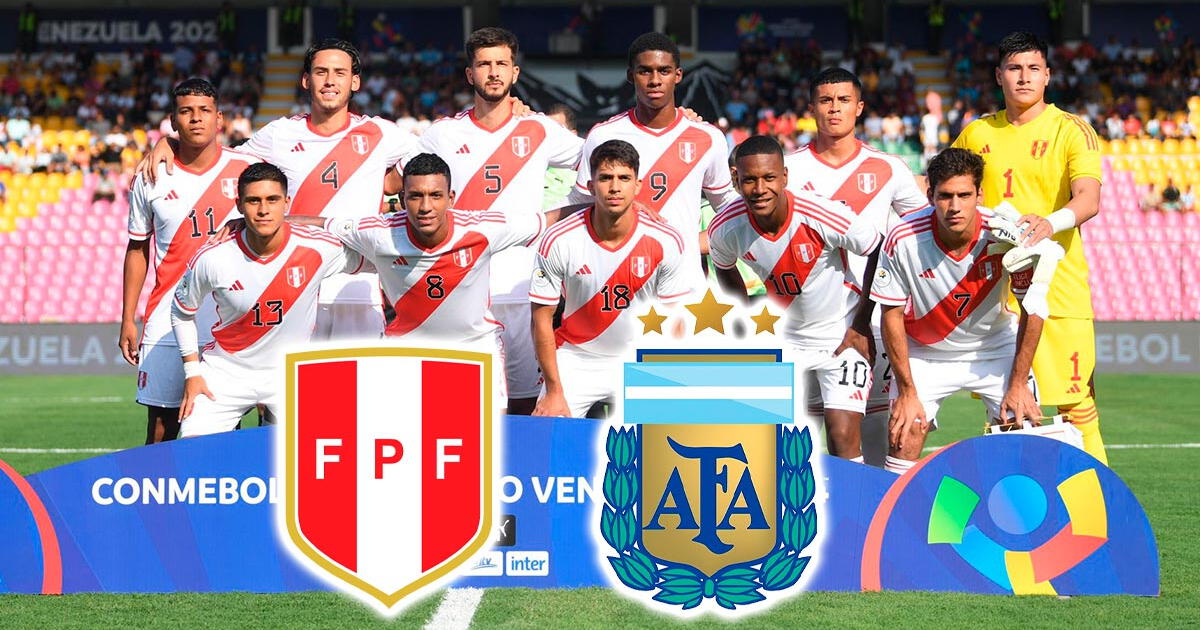 ¿Dónde ver Perú vs Argentina sub 23 por el Torneo Preolímpico Sudamericano?