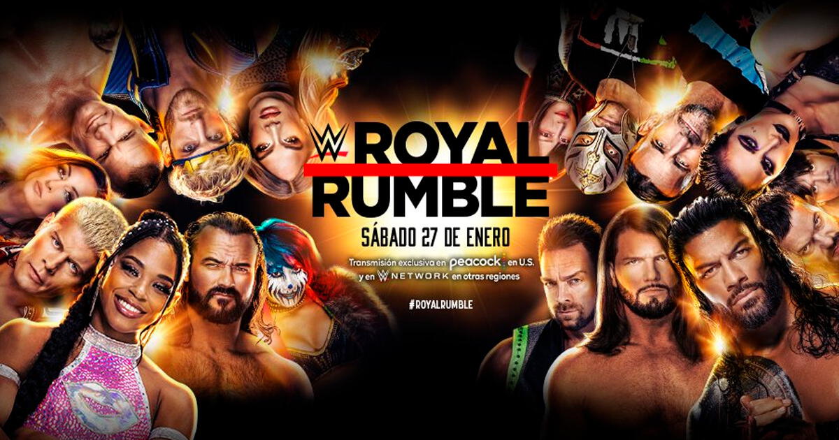 WWE Royal Rumble 2024: cartelera, cuándo, a qué hora y dónde ver el evento de lucha libre