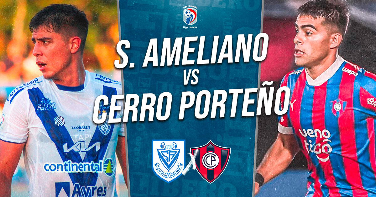 Cerro Porteño vs Sportivo Ameliano EN VIVO por Tigo Sports: pronóstico, horario y dónde ver