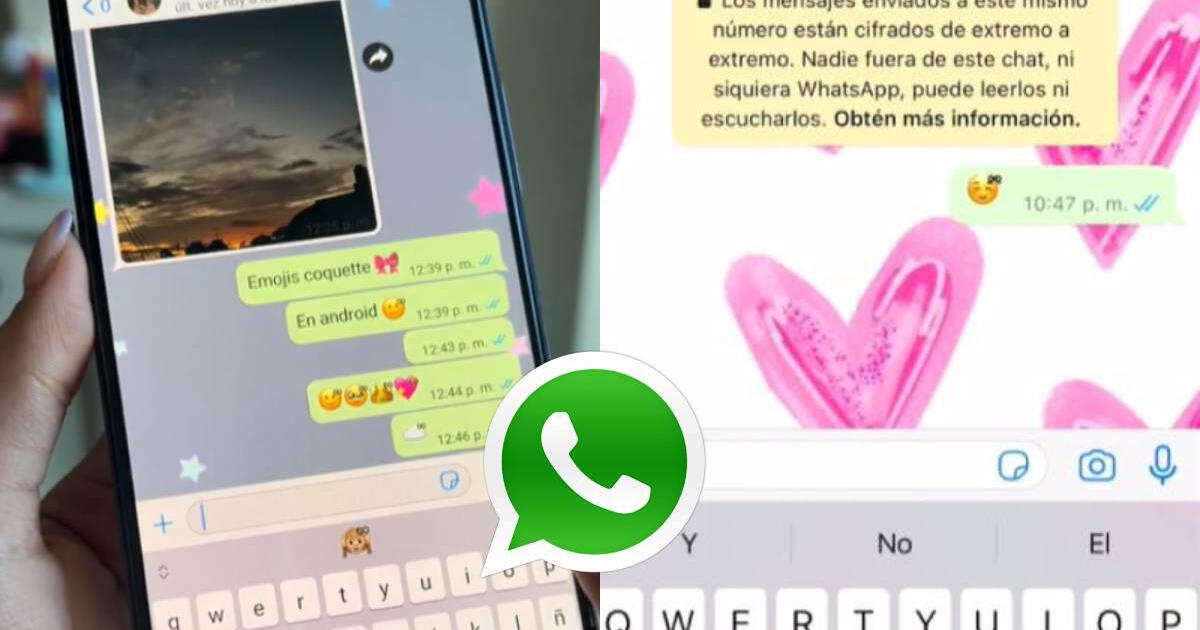 WhatsApp 2024: GUÍA para generar los famosos emojis 'coquette' en iPhone y Android
