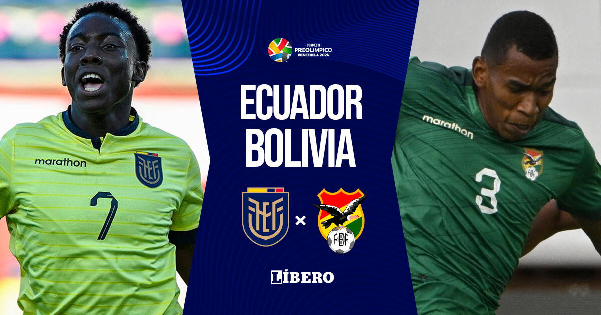 Bolivia vs. Ecuador sub 23 EN VIVO vía DirecTV: horario y dónde ver Preolímpico 2024