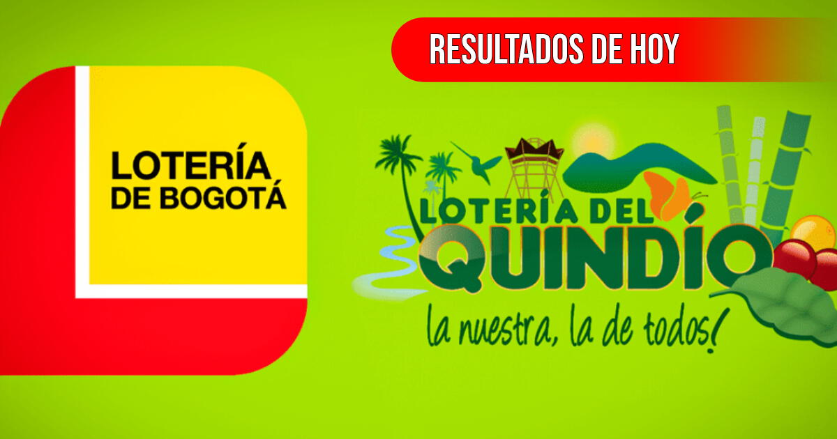 Resultados Lotería Bogotá y Quindío del jueves 25 de enero