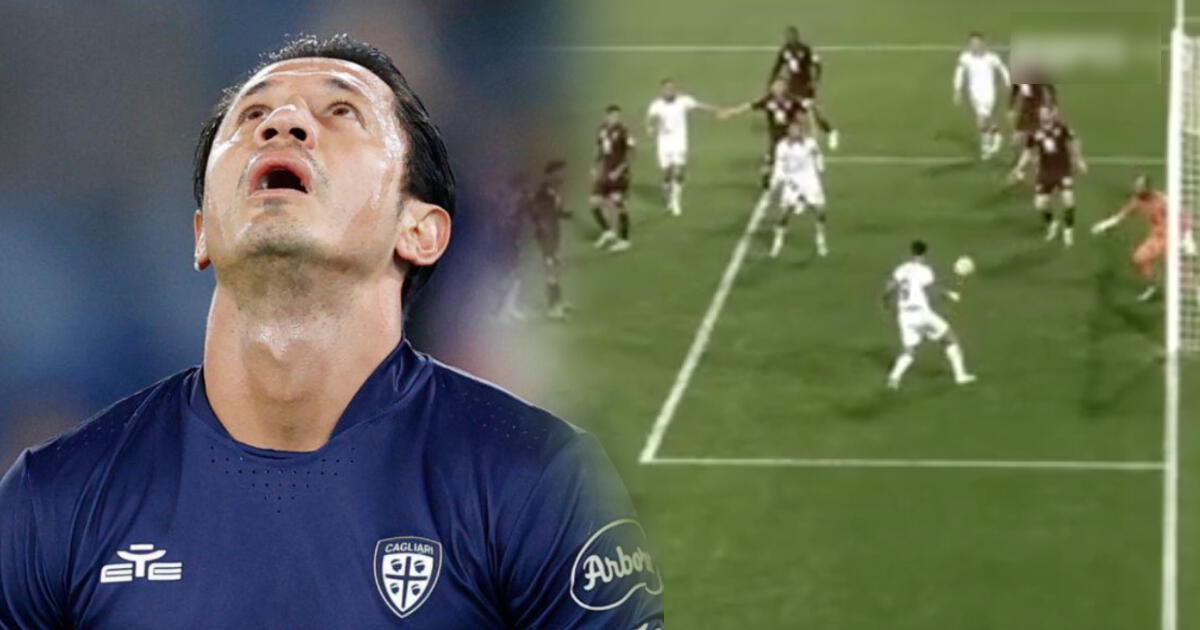 Lapadula pudo darle el empate a Cagliari: la milimétrica ocasión de gol que falló 