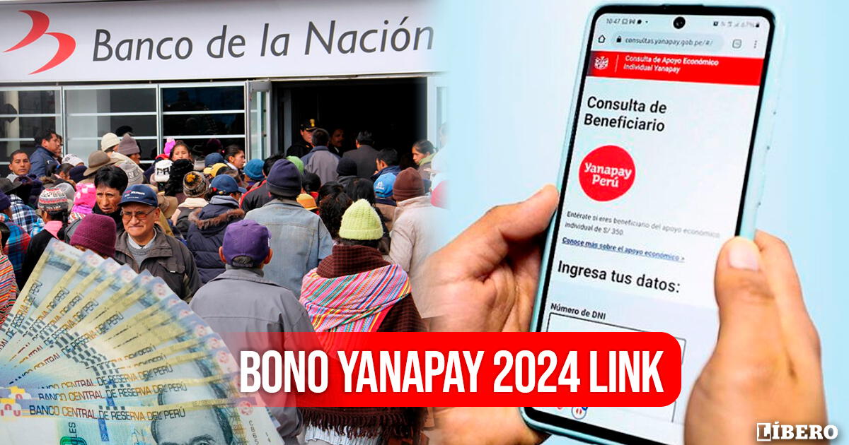 ¿Cuál es el LINK oficial de consulta con DNI del Bono Yanapay 2024?