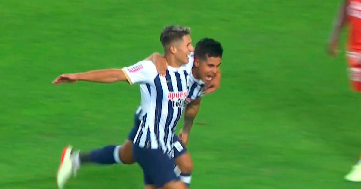 Catriel Cabellos anotó un golazo a Carvallo y puso el 2-1 de Alianza Lima ante César Vallejo