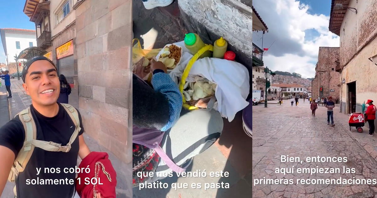 Mexicano reveló la ruta más económica en Cusco: se transportó y almorzó con solo 4 soles