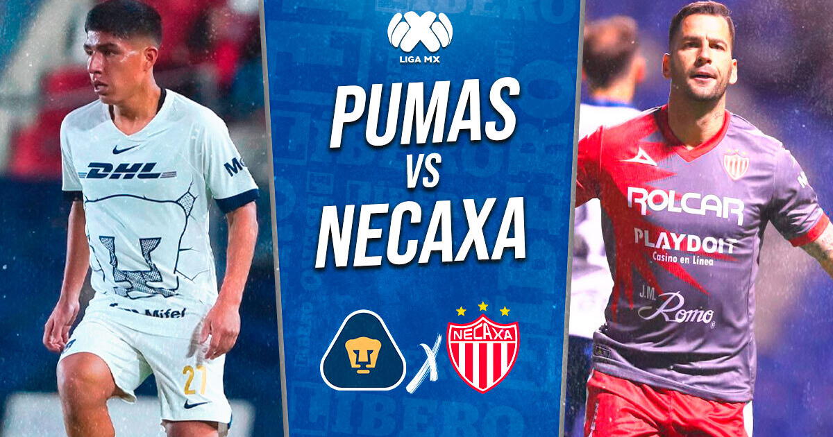 Pumas vs. Necaxa EN VIVO vía TUDN con Piero Quispe: fecha, hora y canal para ver Liga MX