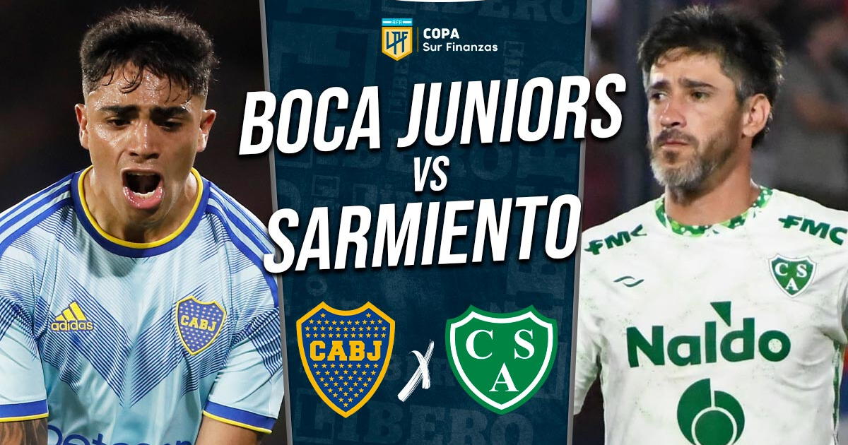 Boca vs. Sarmiento EN VIVO por ESPN y TNT Sports: horario y canal para ver Copa de la Liga