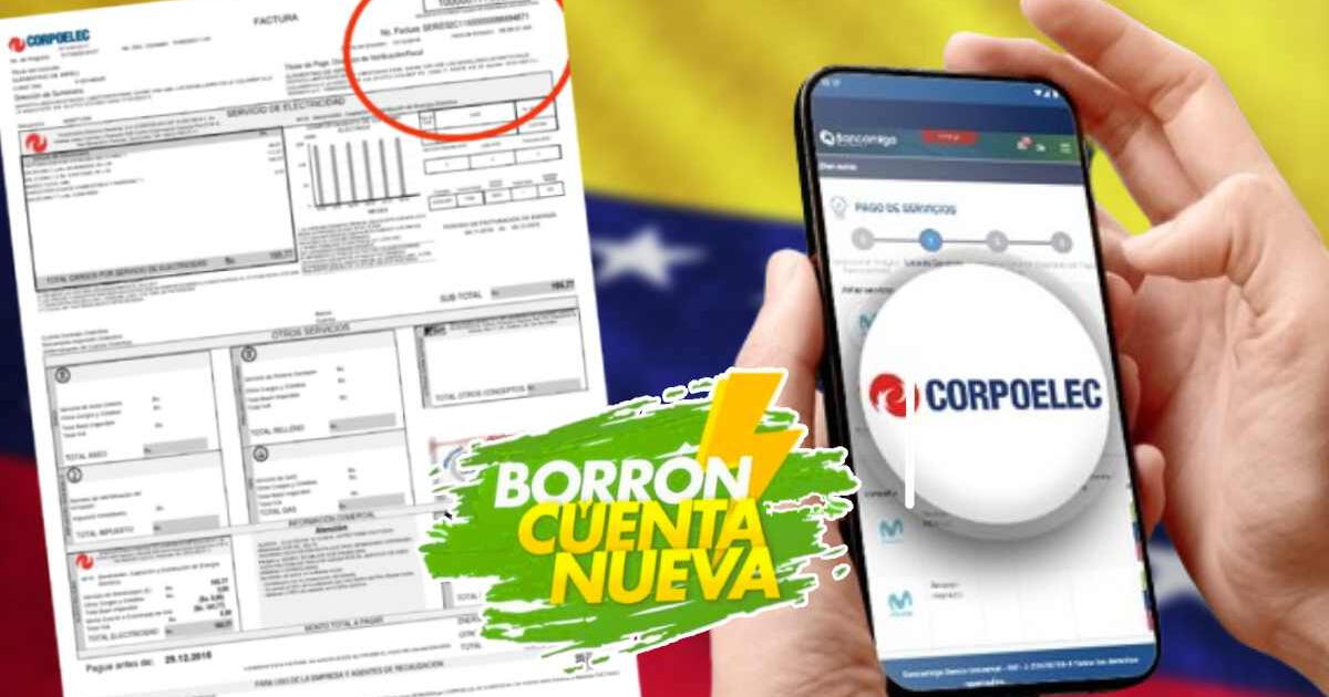 Borrón y Cuenta Nueva, Corpoelec: ¿Cómo saber mi número de contrato?