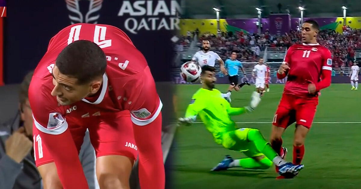 Pablo Sabbag: ingresó, provocó penal y Siria logró gol histórico en la Copa Asiática 