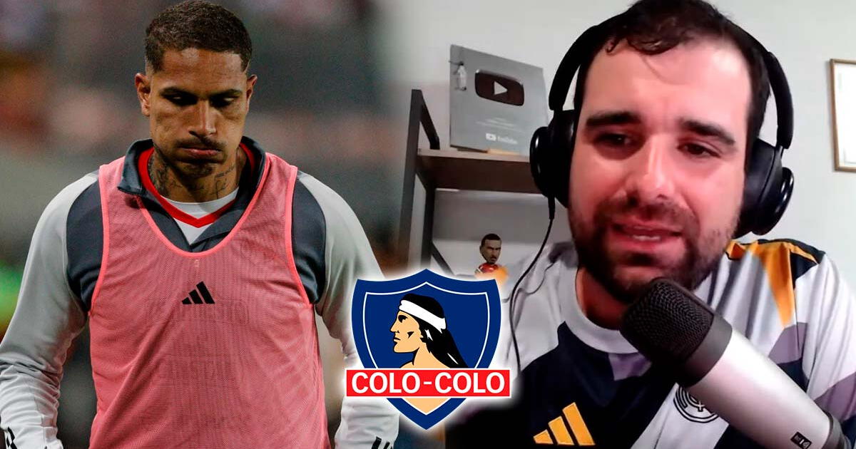 Periodista chileno expuso por qué Paolo Guerrero no llegó a Colo Colo: 