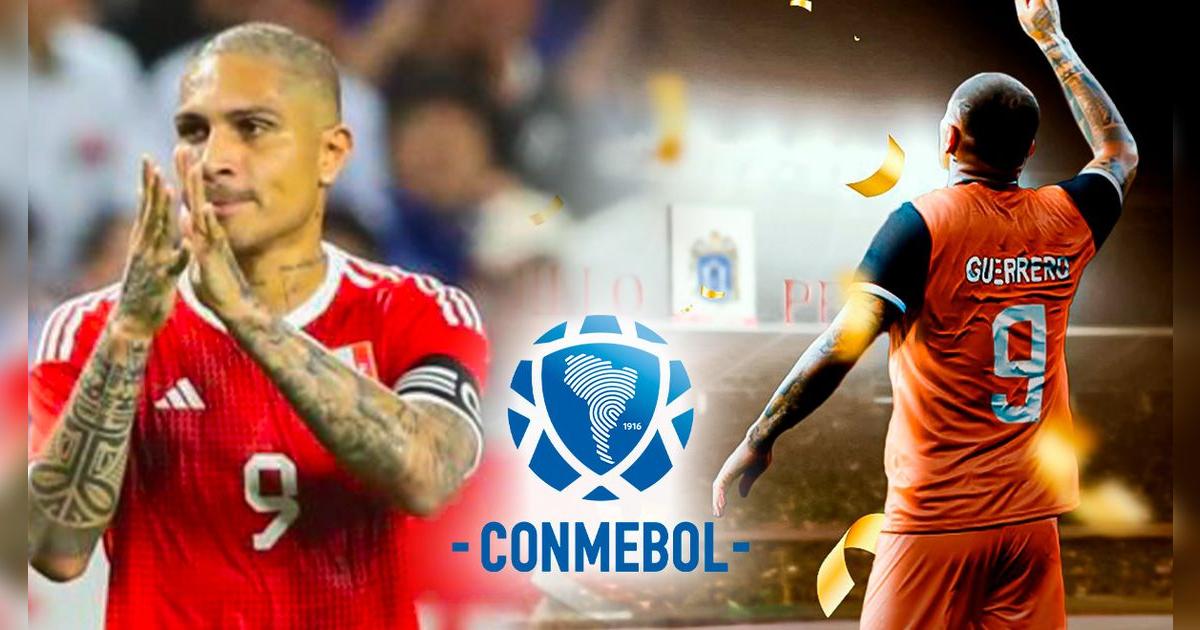 CONMEBOL dejó contundente mensaje a Guerrero tras fichar por César Vallejo: 