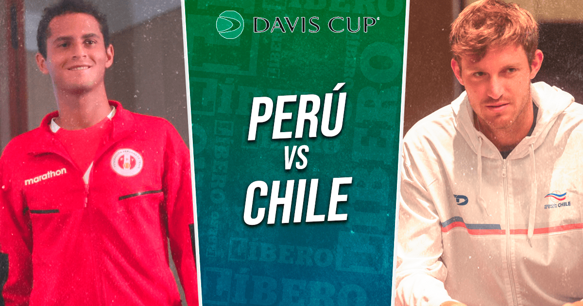 Perú vs. Chile EN VIVO por Copa Davis día, hora, canal y partidos por