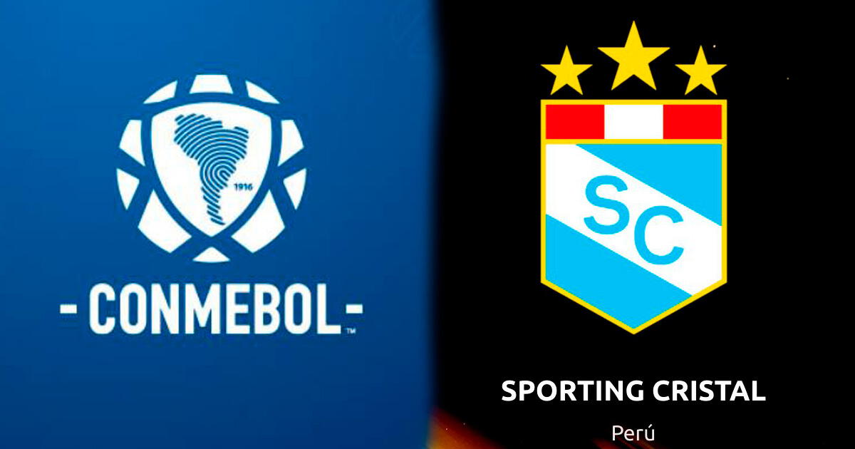 Conmebol sorprende y luce escudo de Sporting Cristal junto a 4 clubes de Copa Libertadores