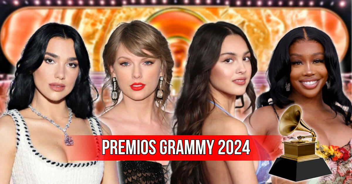 Premios Grammy 2024: nominados, canal, horarios y cómo ver la ceremonia en Latinoamérica