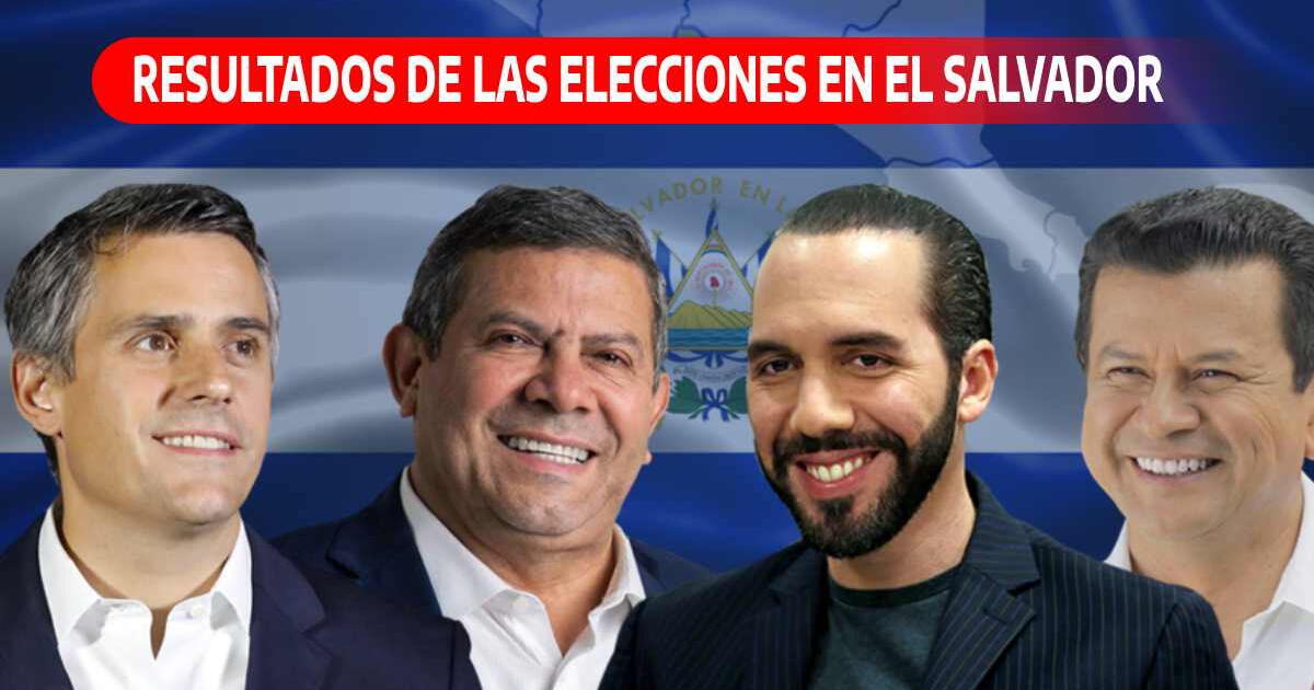 Resultados de las elecciones en El Salvador: Conoce AQUÍ quién ganó, según el TSE