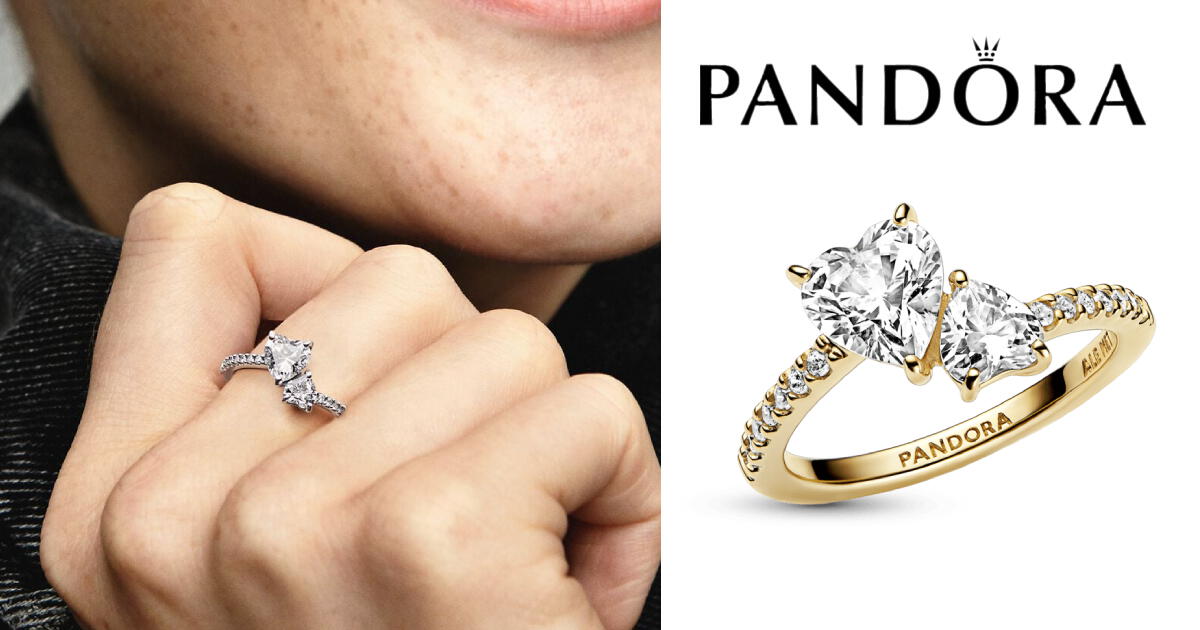 ¿Cuánto cuesta el anillo 'Corazón Doble' de Pandora lanzado por San Valentín?
