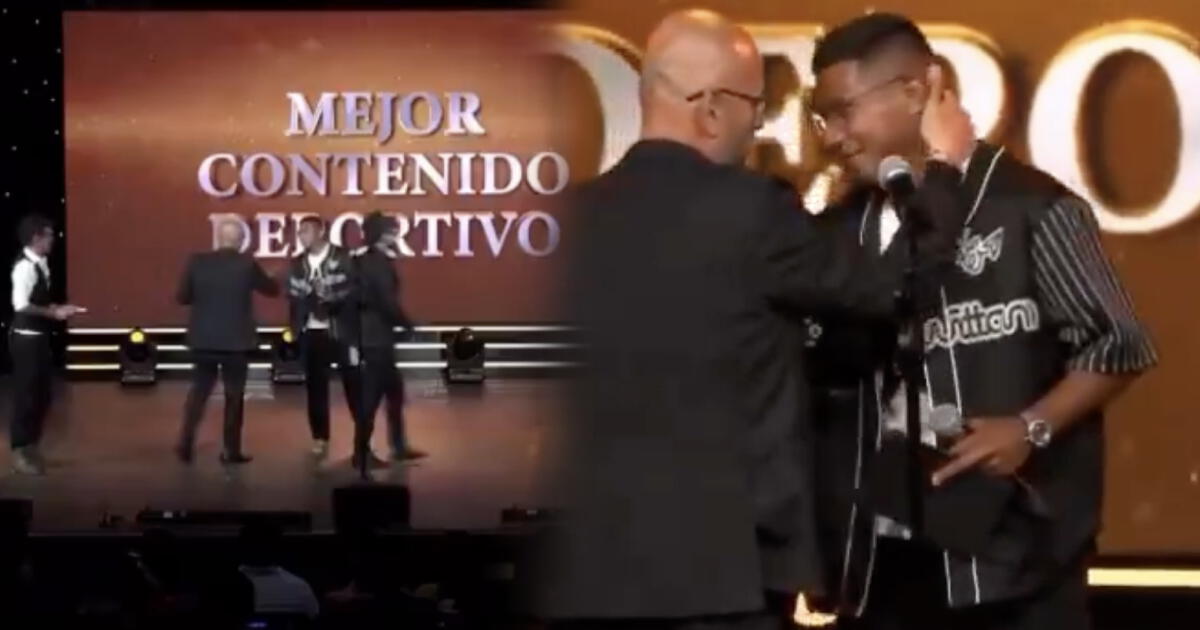 Edison Flores en una nueva faceta: 'Orejas' debutó como conductor y premió a Mr. Peet 