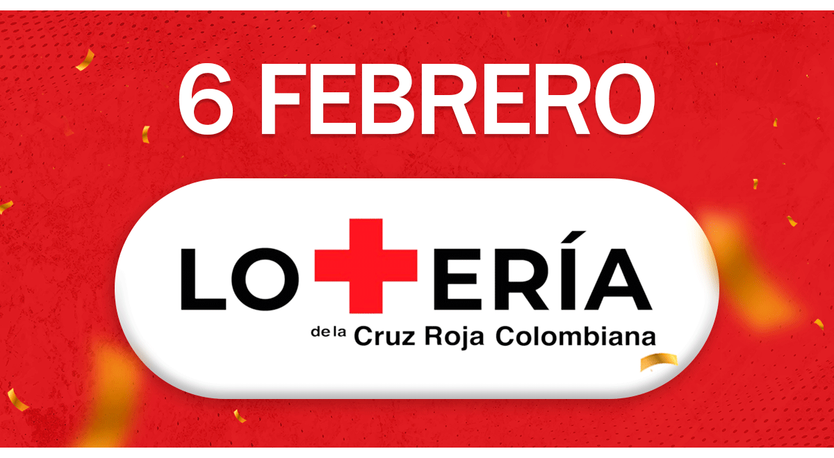 Resultados de Lotería Cruz Roja, martes 6 de febrero: números ganadores del día