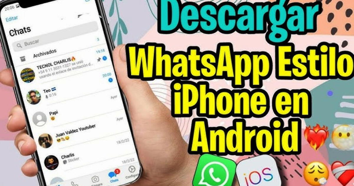 Descargar WhatsApp estilo iPhone en Android: Instala la última versión APK 2024