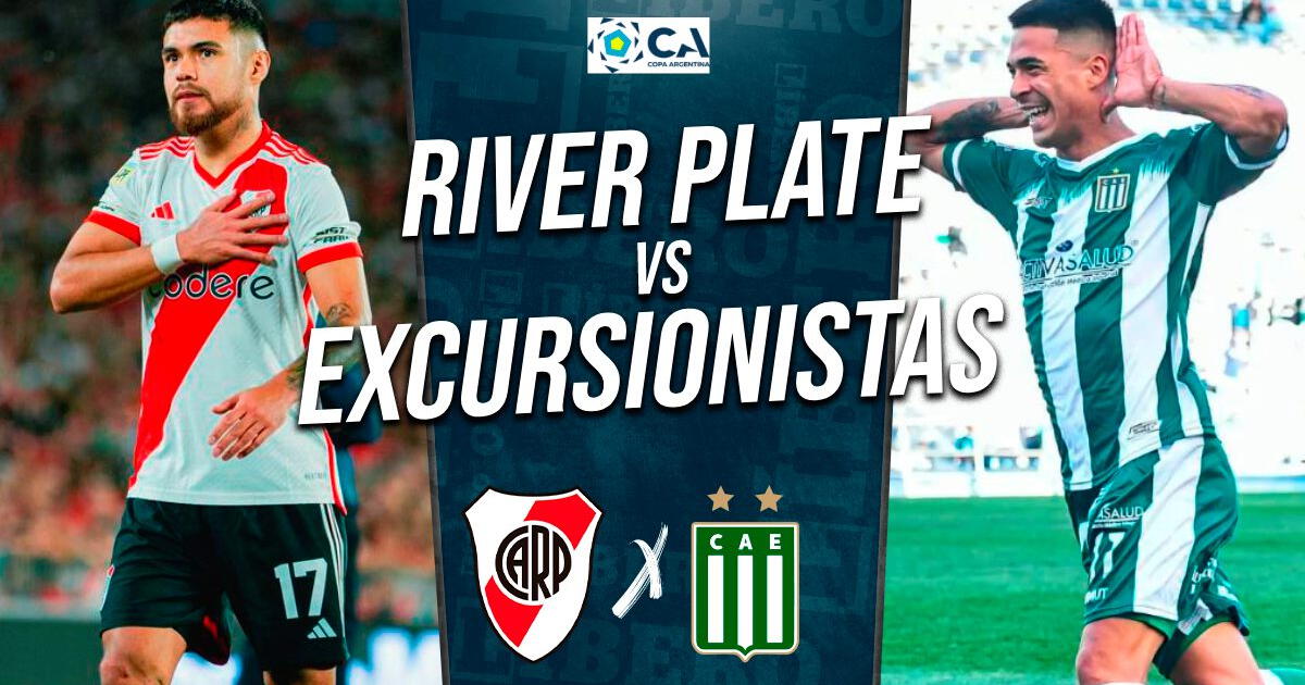 River Plate vs Excursionistas EN VIVO por Copa Argentina vía TyC Sports: hora y dónde ver