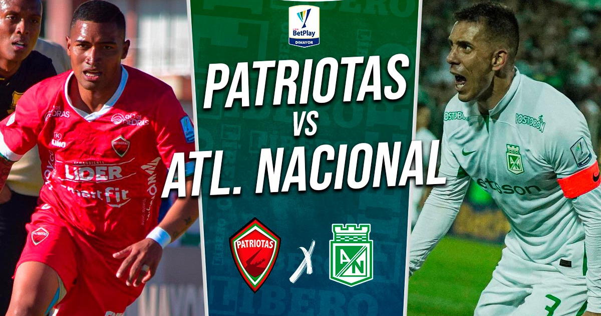 Atlético Nacional vs. Patriotas EN VIVO vía WIN Sports: Horario y canal para ver Liga BetPlay