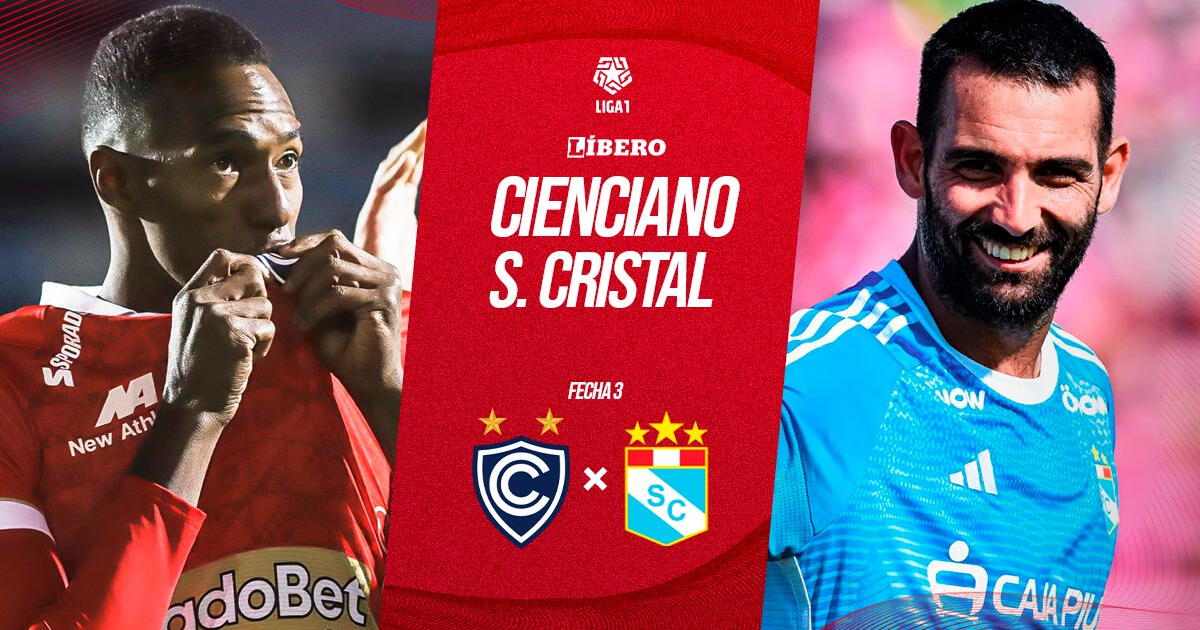 Sporting Cristal vs. Cienciano EN VIVO vía Liga 1 MAX: pronóstico, a qué hora juegan y canal