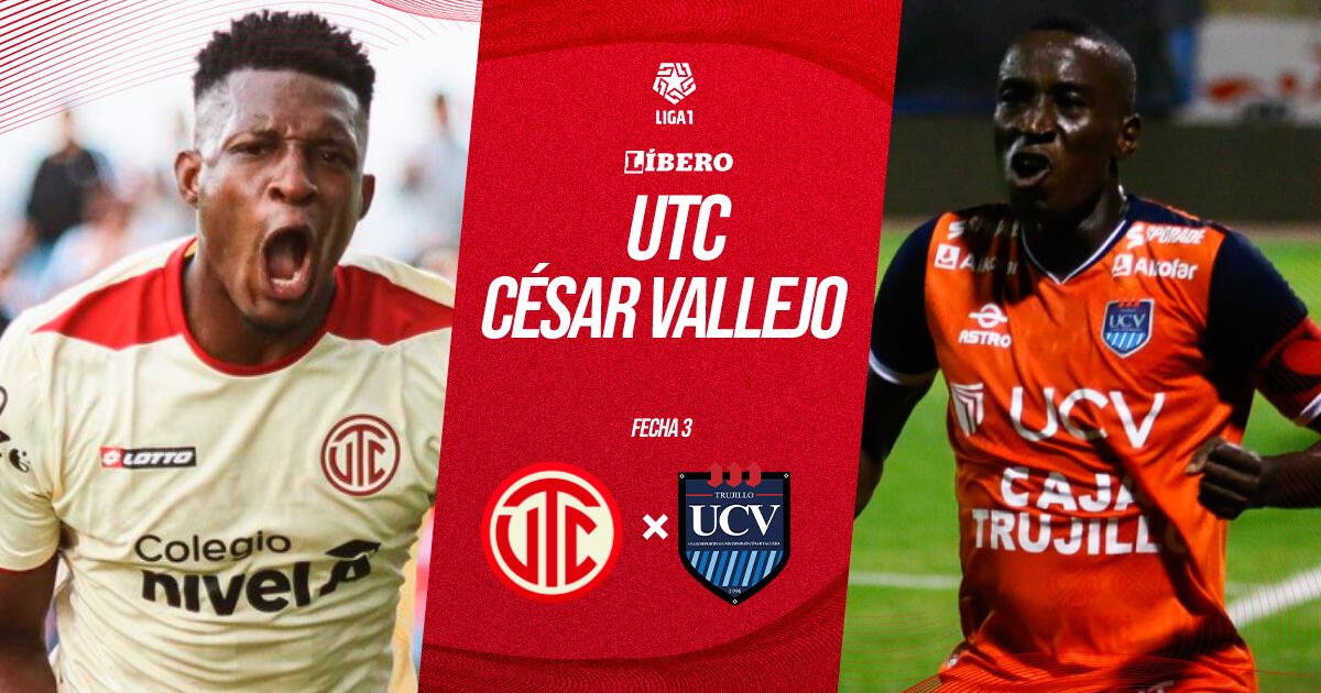 ¿Cuándo juega César Vallejo vs. UTC y a qué hora ver partido de Liga 1?