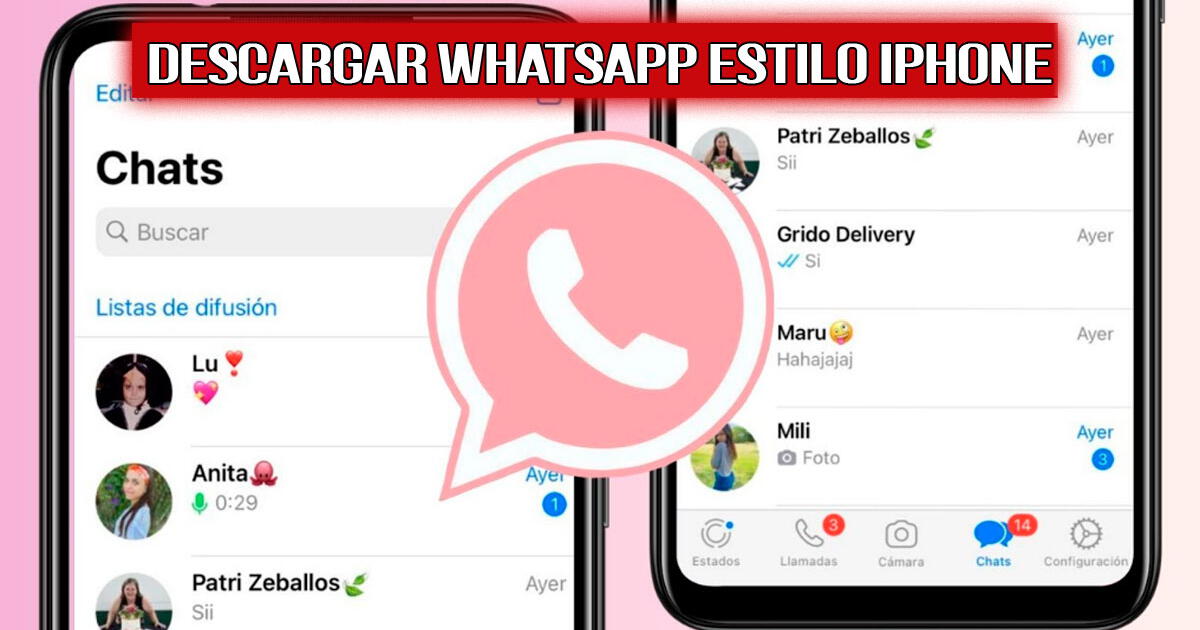 WhatsApp estilo iPhone ÚLTIMA VERSIÓN: descarga GRATIS APK para Android