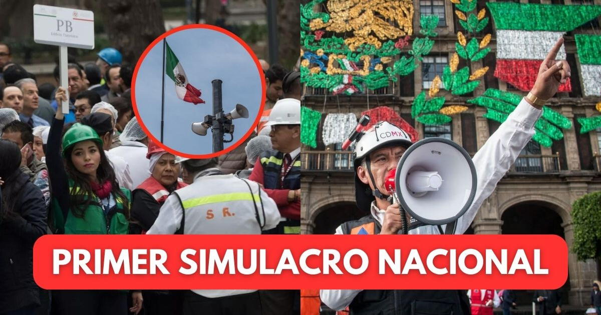 Primer Simulacro Nacional 2024: ¿cuándo y a qué hora se activará la alerta sísmica en México?
