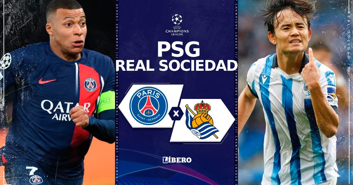 PSG vs. Real Sociedad EN VIVO vía ESPN: pronóstico y dónde ver la Champions League