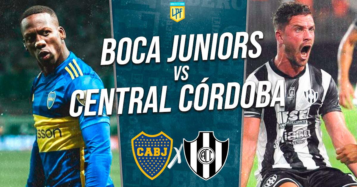 Boca Juniors vs Central Córdoba EN VIVO vía TNT Sports: hora, pronóstico y dónde ver Copa de la Liga