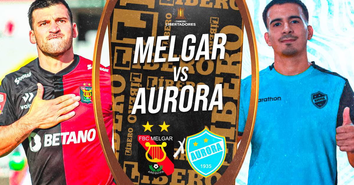 Melgar vs. Aurora EN VIVO via ESPN: alineaciones, hora y dónde ver Copa Libertadores