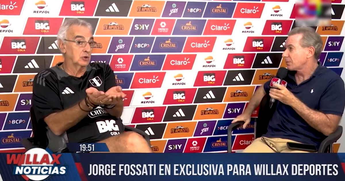 Jorge Fossati encaró a Eddie Fleischmann en plena entrevista: 