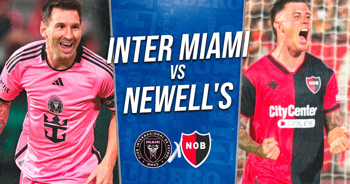Inter Miami vs Newell's EN VIVO con Lionel Messi vía MLS Pass: horarios y cómo ver amistoso