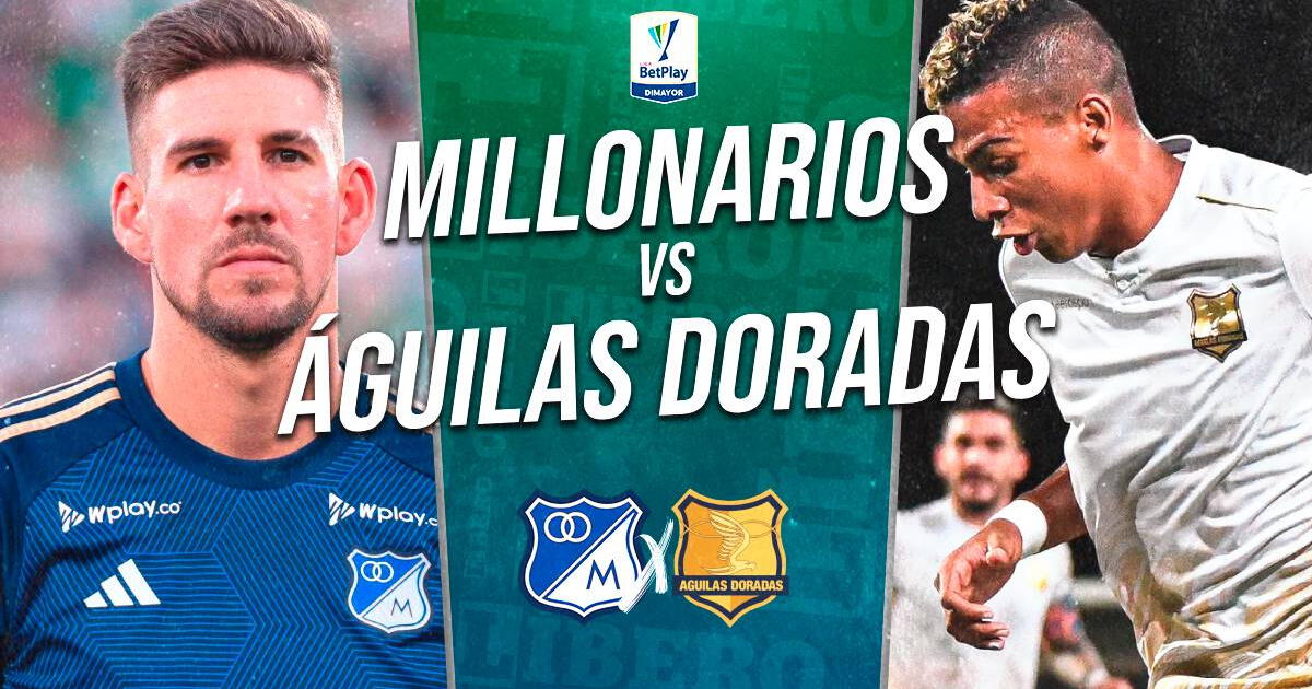 Millonarios vs Águilas Doradas EN VIVO vía Win Sports: horarios y dónde ver Liga BetPlay