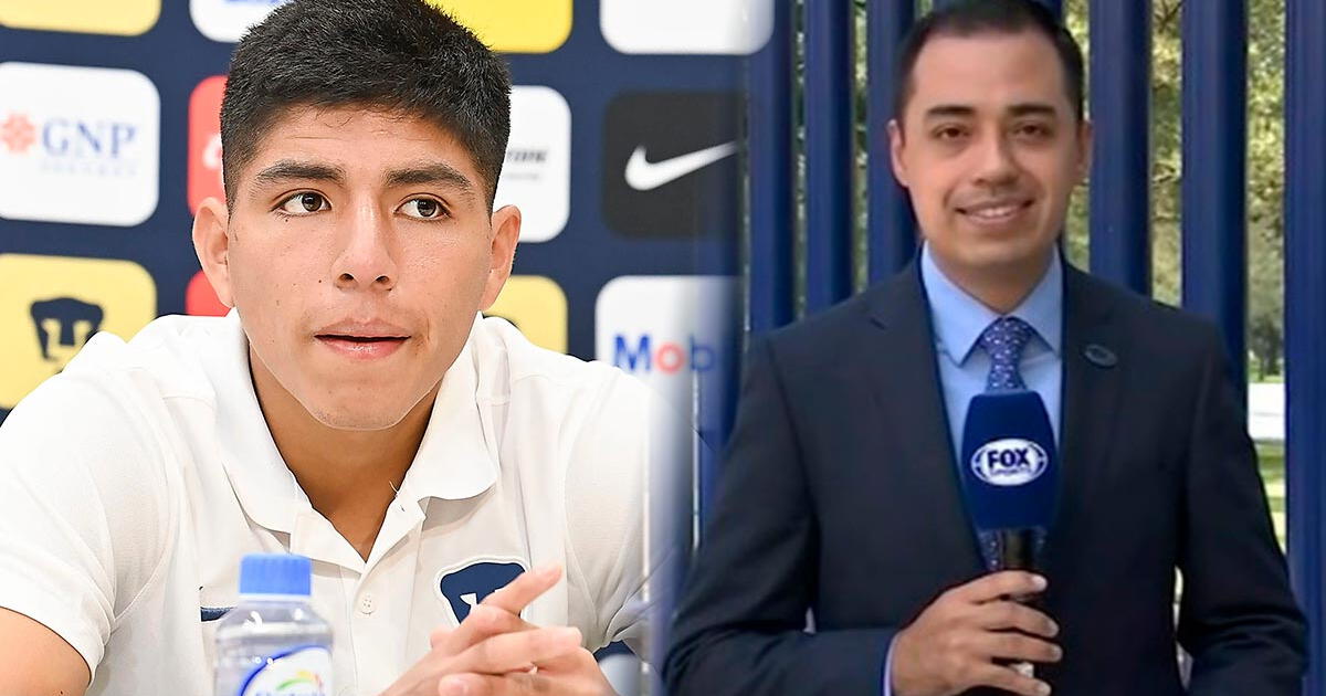 Periodista de Fox Sports señaló al jugador de Pumas que cuida a Quispe: 