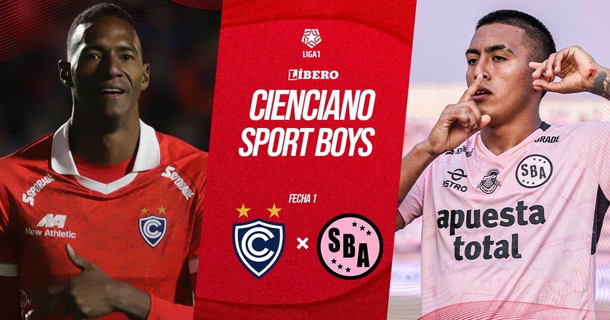 Cienciano vs Sport Boys EN VIVO vía L1 MAX: fecha, horario y dónde ver el Torneo Apertura