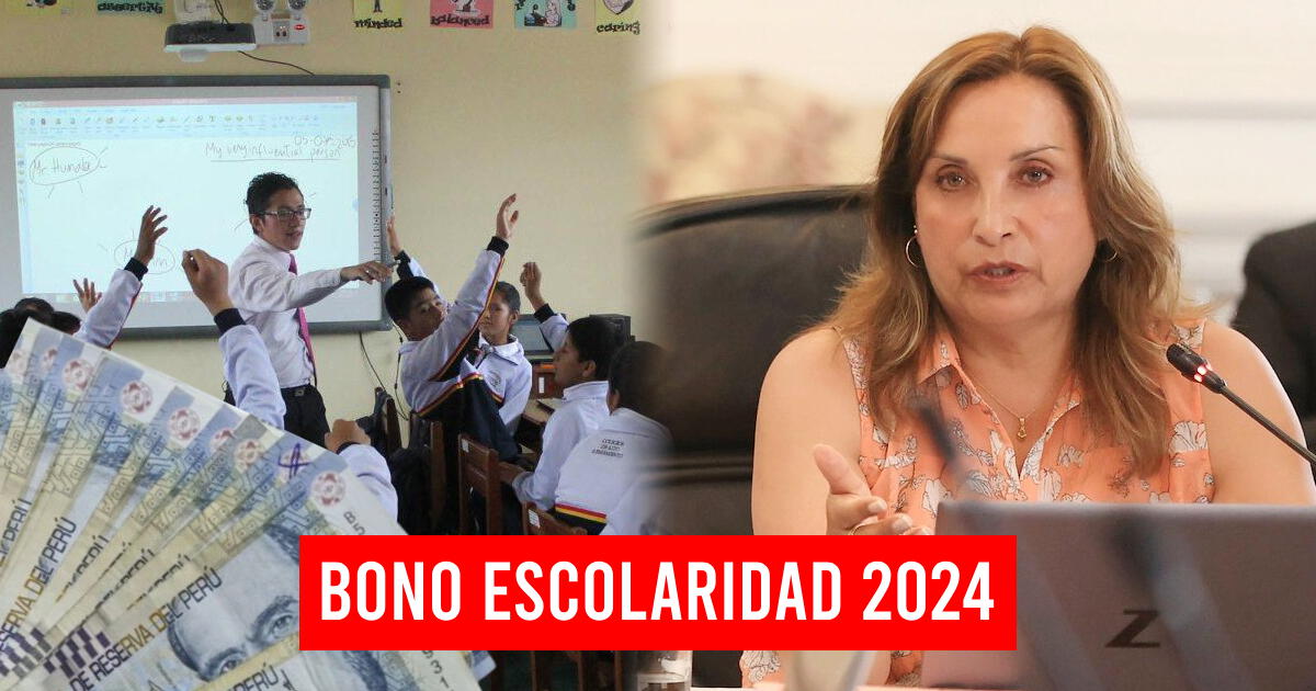Bono Escolaridad 2024 LINK consulta DNI: beneficiarios y hasta cuándo podré cobrar