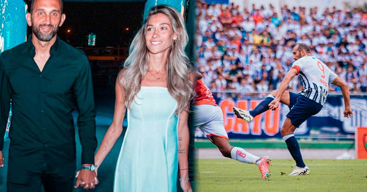 Giuli Cunha, esposa de Hernán Barcos, presume al 'Pirata' tras gol: 