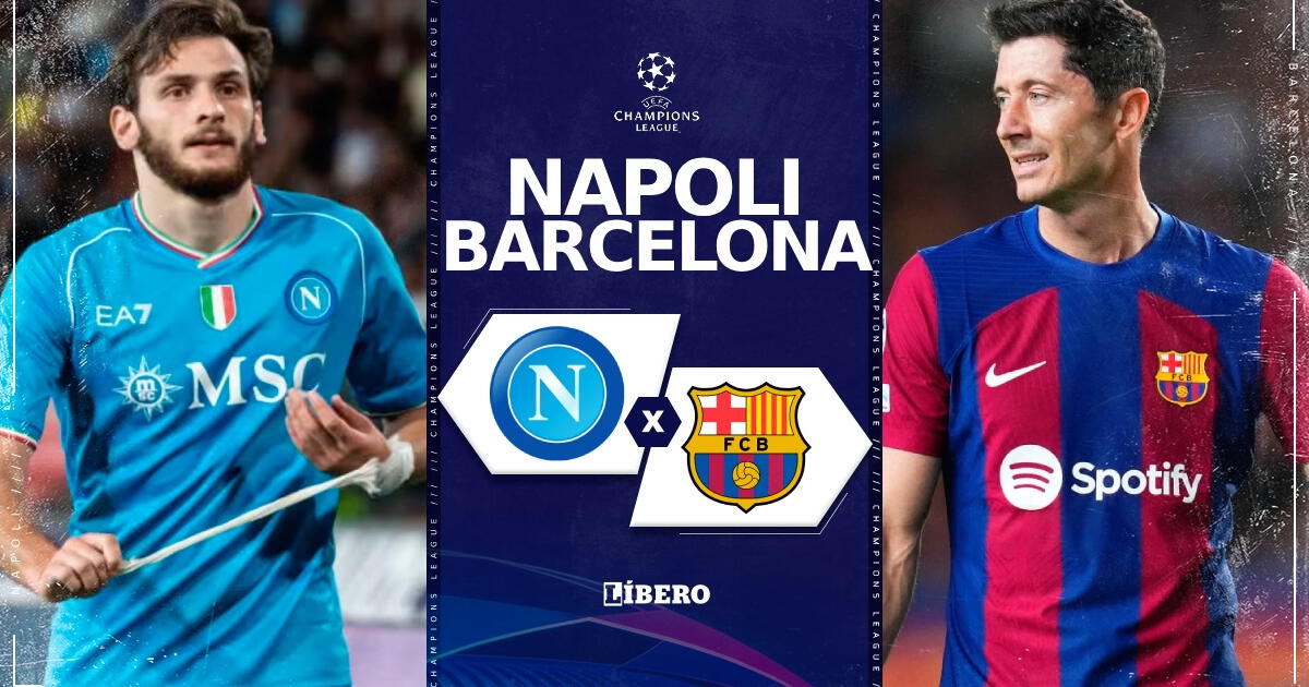Barcelona vs Napoli EN VIVO vía ESPN: pronóstico, canales y cómo ver la Champions League