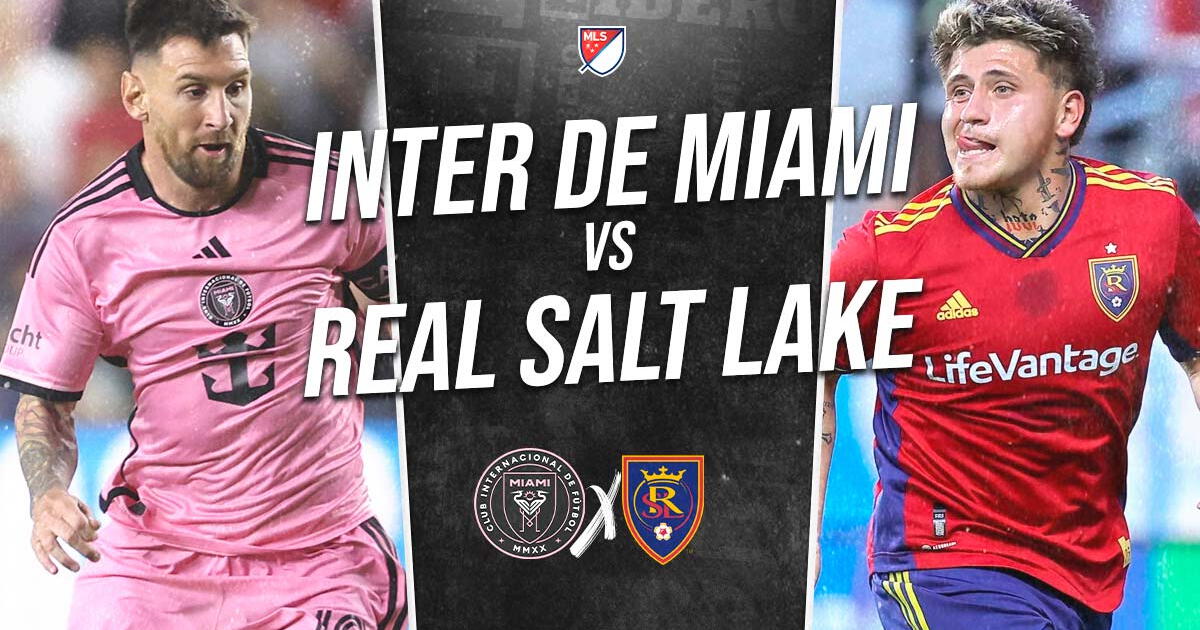Inter Miami vs Real Salt Lake EN VIVO: fecha, a qué hora juega y dónde ver partido de Messi