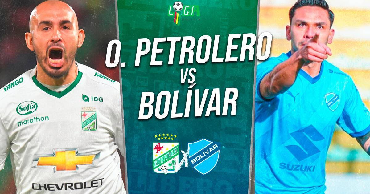 Bolívar vs Oriente Petrolero EN VIVO vía Tigo Sports: cuándo juega, a qué hora y dónde ver