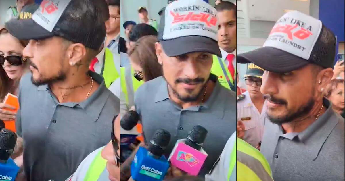 Paolo Guerrero llegó a Lima y se reunirá con Richard Acuña para definir su futuro