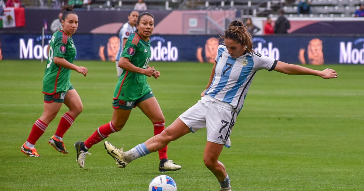 México y Argentina igualaron sin goles en el partido inaugural de la Copa Oro Femenina 2024