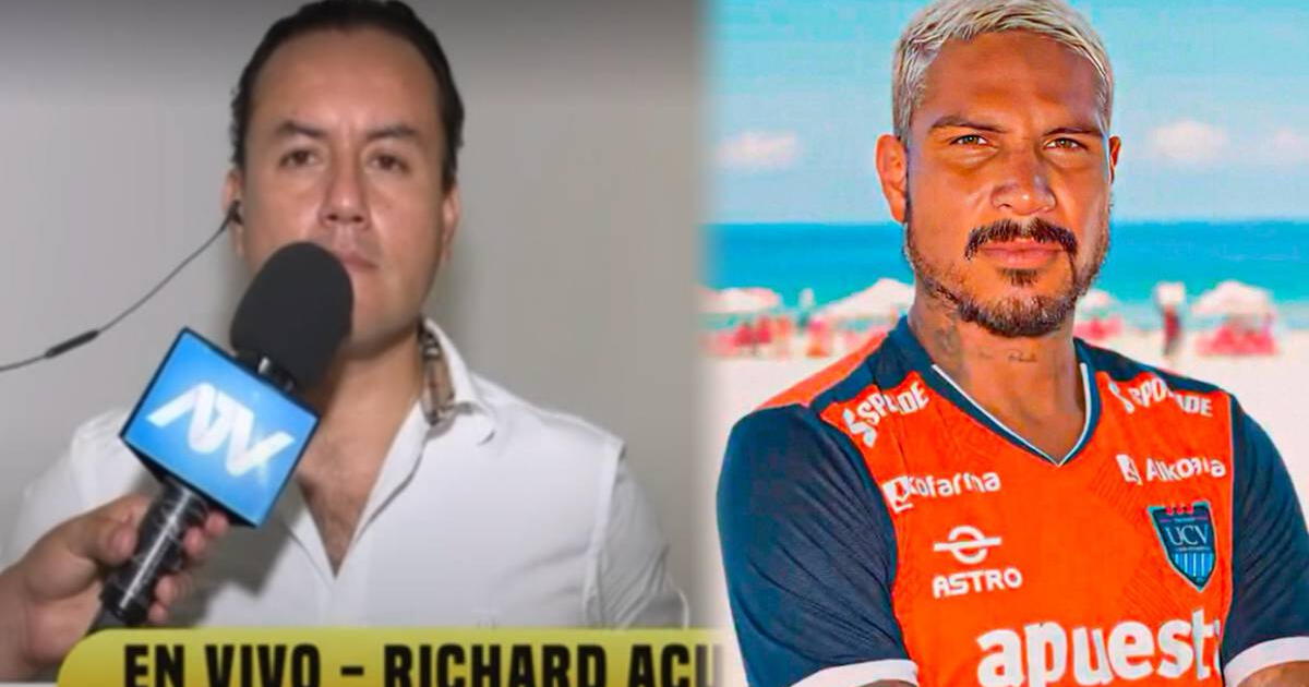 Richard Acuña habló sin filtro y confesó si Alianza Lima negoció con Paolo Guerrero
