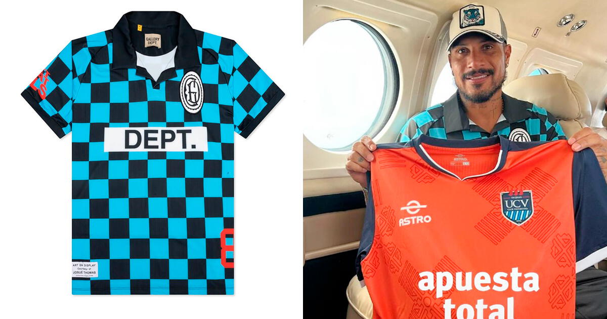 Paolo Guerrero: ¿Cuánto cuesta la camiseta Gallery Dept que vistió para su viaje a Trujillo?