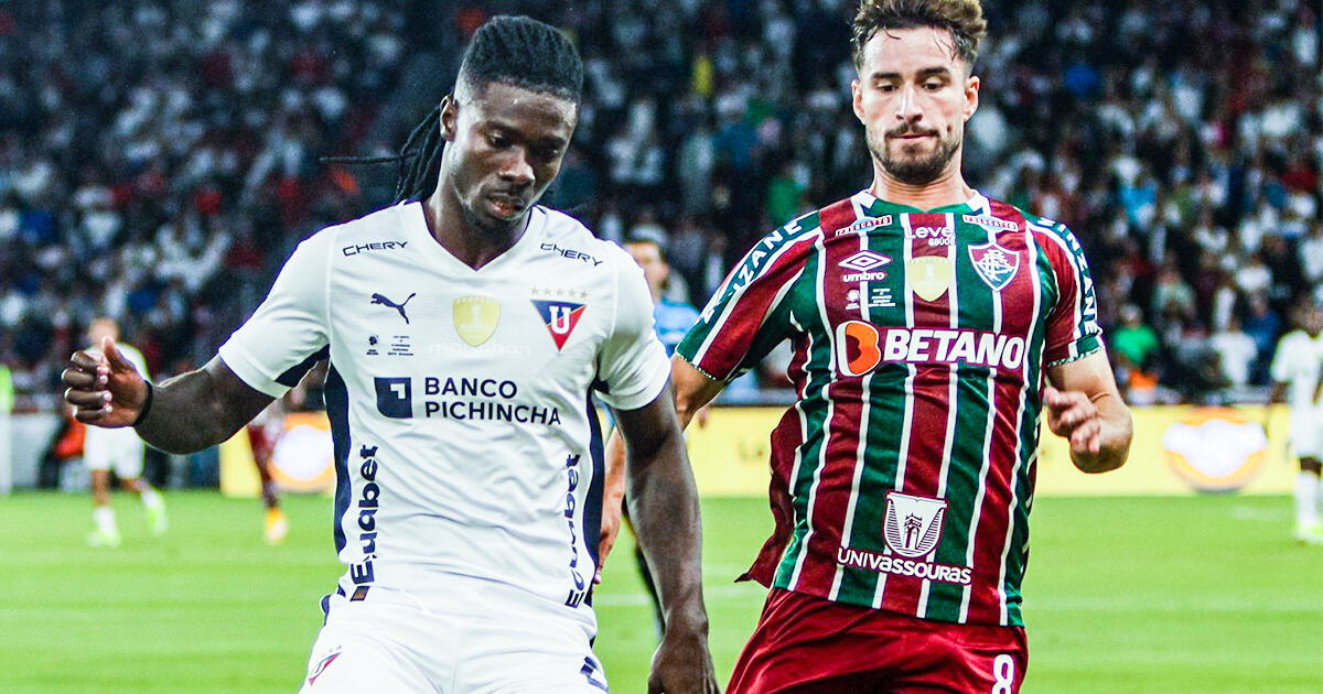 Con gol de VAR, LDU ganó 1-0 a Fluminense por la primera final de la Recopa Sudamericana