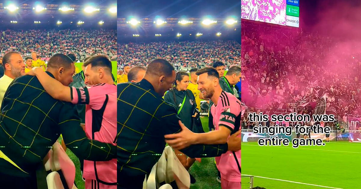 Will Smith tuvo eufórica reacción tras conocer a Lionel Messi: 
