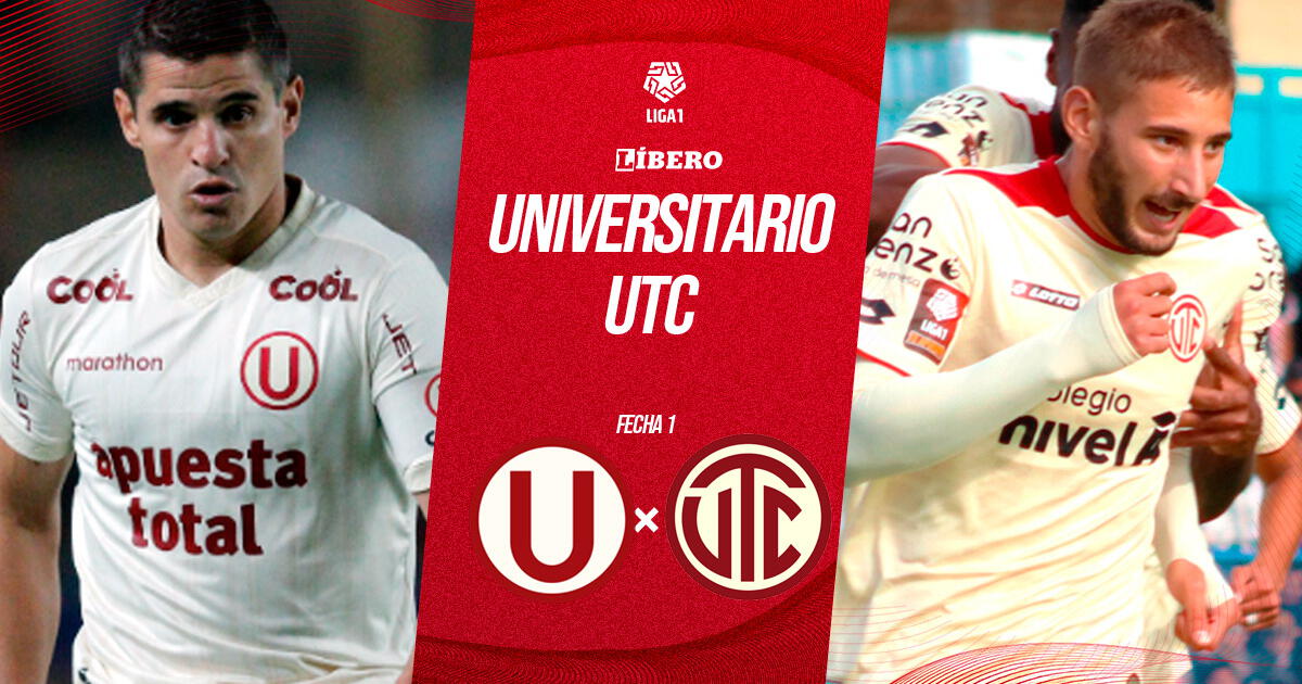 Universitario vs UTC EN VIVO vía Liga 1 MAX: fecha, hora, canal de transmisión y dónde ver partido